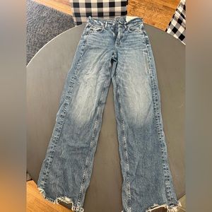 American Eagle Baggy wide leg jeans x-long